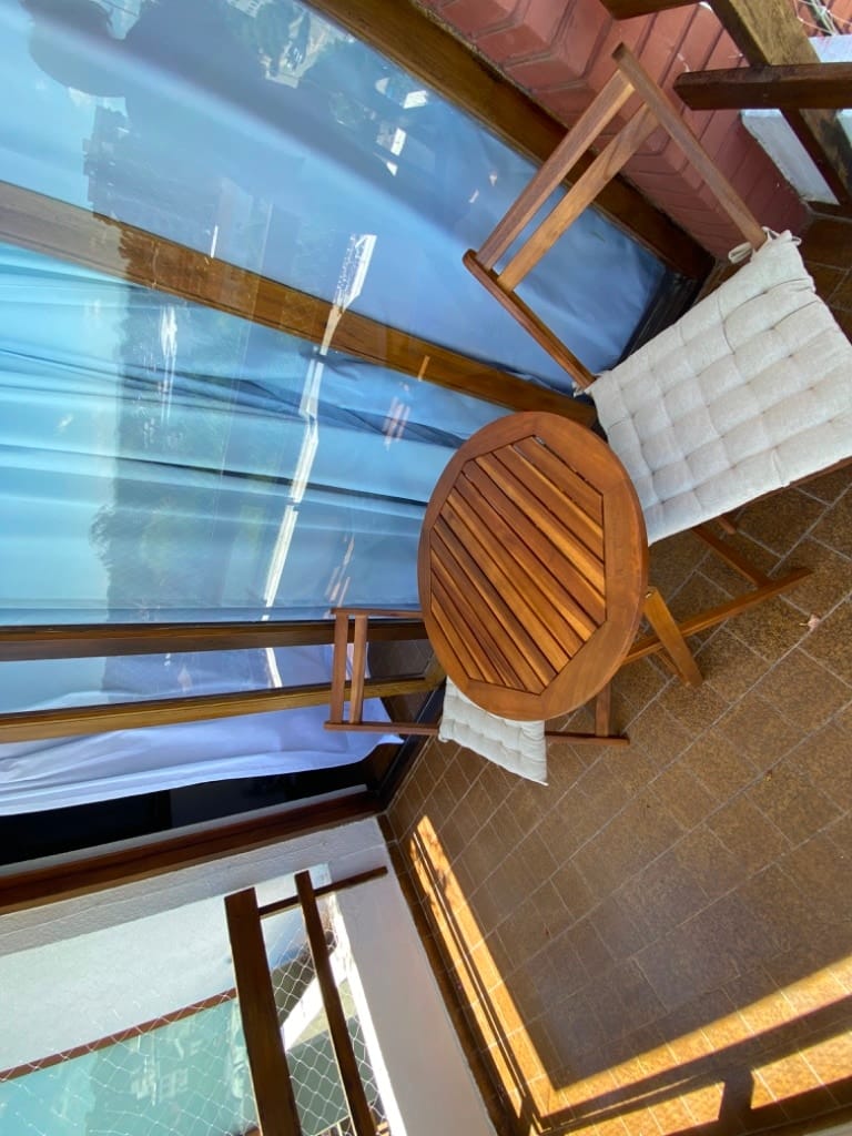 Amplio balcon